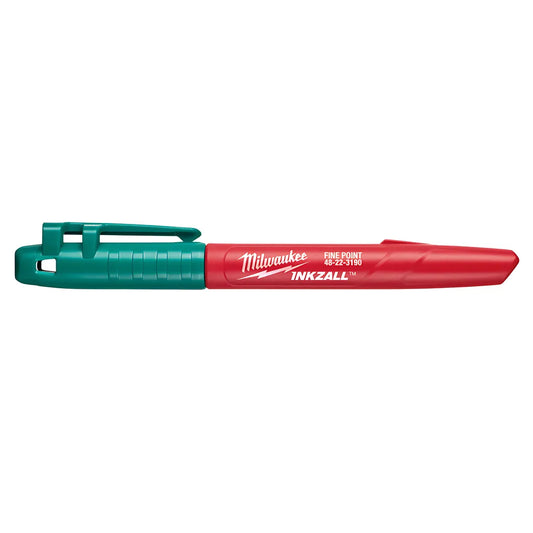 Inkzall Green Fine Point Markers-Milwaukee-48-22-3190-8561