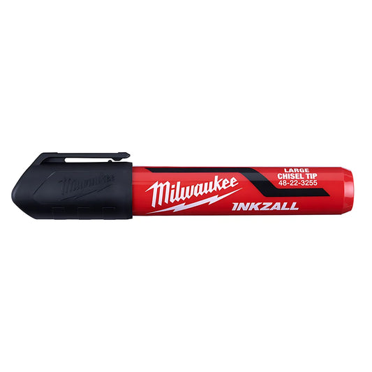 Inkzall Large Chisel Tip Black Marker-Milwaukee-48-22-3255-8563
