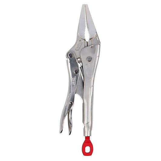 4 In. Long Nose Locking Pliers-Milwaukee-48-22-3504-6014