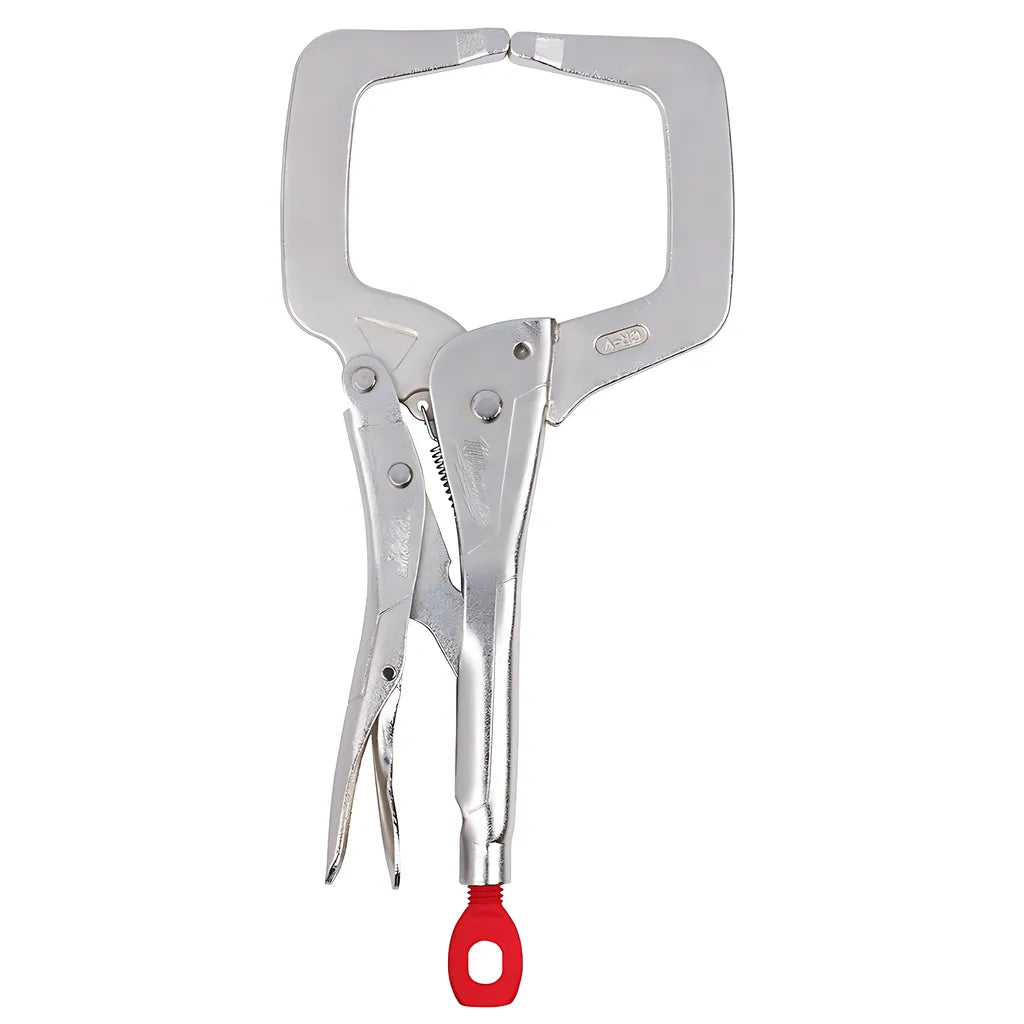 11 In. Torque Lock Locking C-Clamp With Regular Jaws-Milwaukee-48-22-3531-4174