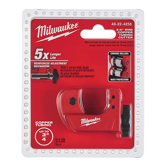 3/4 In. Mini Copper Tubing Cutter-Milwaukee-48-22-4258-5565