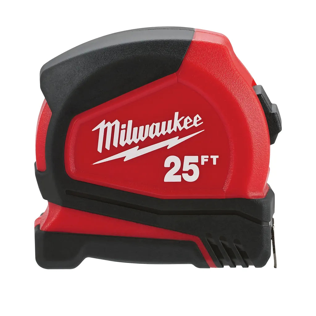 25 Ft. Compact Tape Measure (2 Pack)-Milwaukee-48-22-6625G-5326