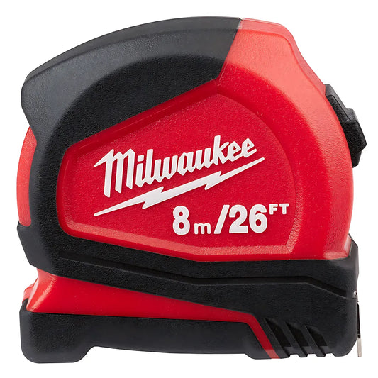 8 M/26 Ft. Compact Tape Measure-Milwaukee-48-22-6626-6901