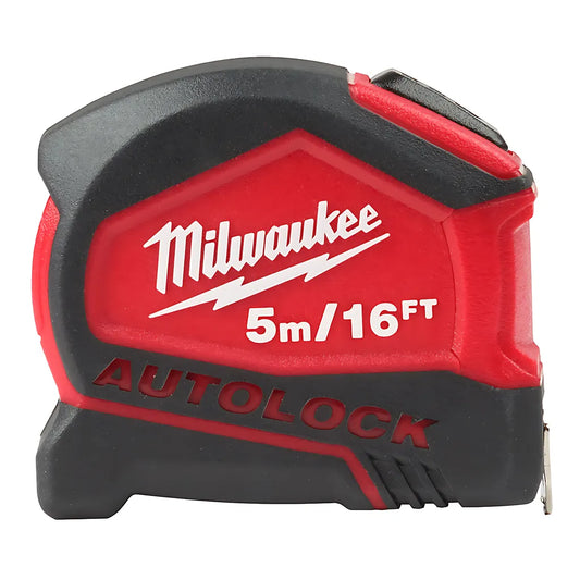 5M/16' Compact Auto Lock Tape Measure-Milwaukee-48-22-6817-6424