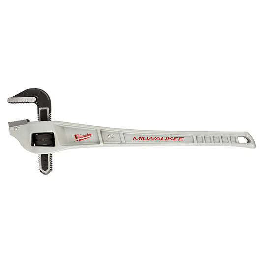 24 In. Aluminum Offset Pipe Wrench-Milwaukee-48-22-7182-5268