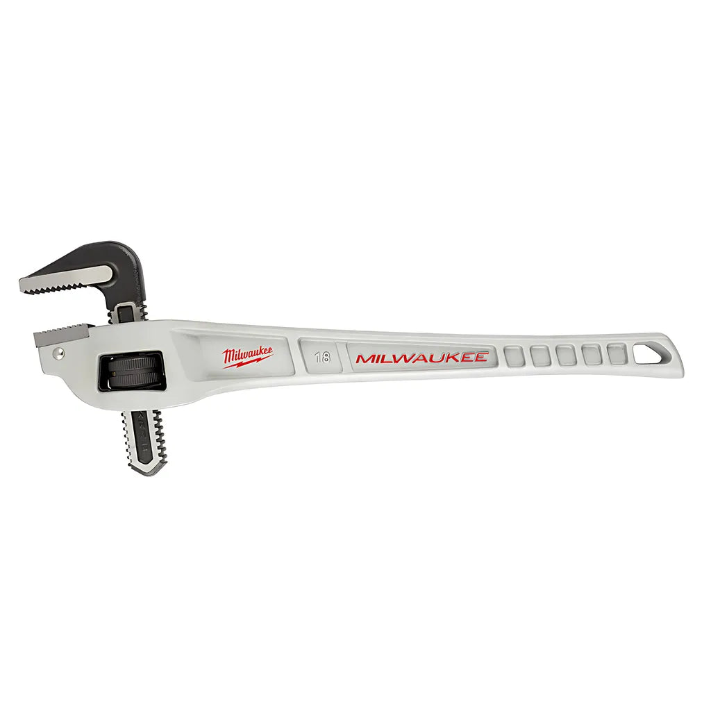 18 In. Aluminum Offset Pipe Wrench-Milwaukee-48-22-7185-4953