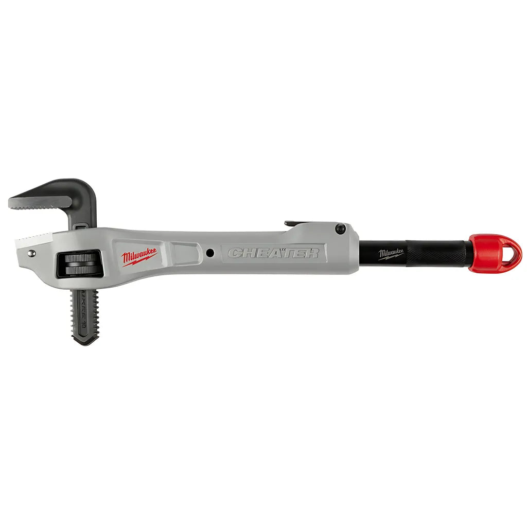 Cheater Aluminum Offset Adaptable Pipe Wrench-Milwaukee-48-22-7322-7373