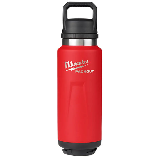 Packout 36Oz Insulated Bottle With Chug Lid - Red-Milwaukee-48-22-8397R-10288
