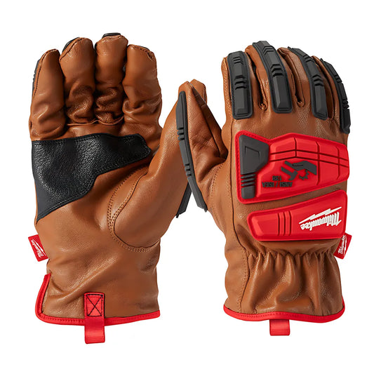 Impact Cut Level 3 Goatskin Leather Gloves - S-Milwaukee-48-22-8770-1082