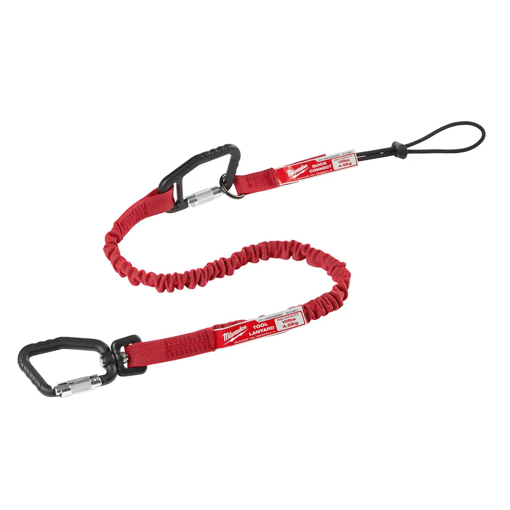 10 Lb. Quick-Connect Locking Tool Lanyard-Milwaukee-48-22-8820-4043