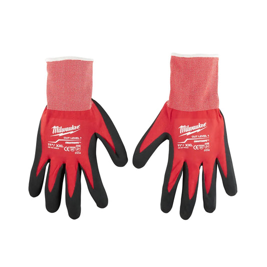 Cut Level 1 Nitrile Dipped Gloves - Xxl-Milwaukee-48-22-8904-807