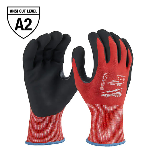 Cut Level 2 Nitrile Dipped Gloves - L-Milwaukee-48-22-8927B-829