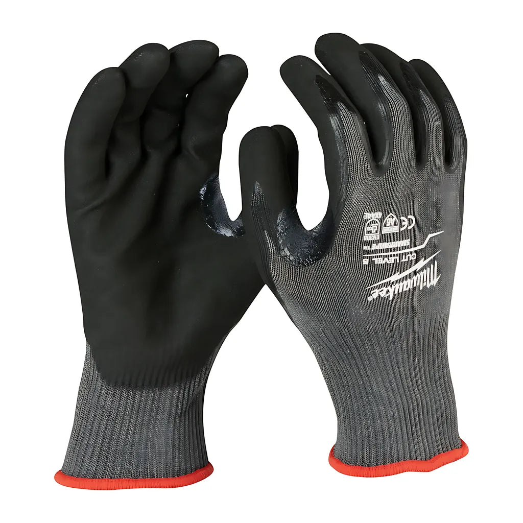Impact Cut Level 3 Nitrile Dipped Gloves - M-Milwaukee-48-22-8954B-1086