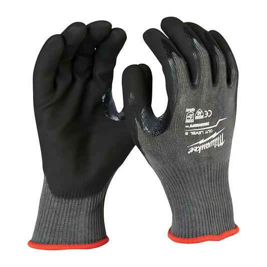 Impact Cut Level 3 Nitrile Dipped Gloves - M-Milwaukee-48-22-8954B-1086