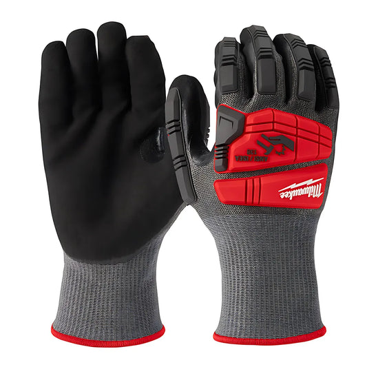 Impact Cut Level 5 Nitrile Dipped Gloves - L-Milwaukee-48-22-8980-1094
