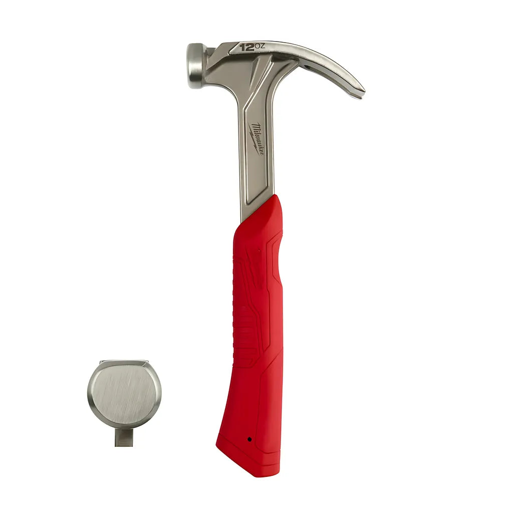 12Oz Smooth Face Hybrid Claw Finish Hammer-Milwaukee-48-22-9019-4548