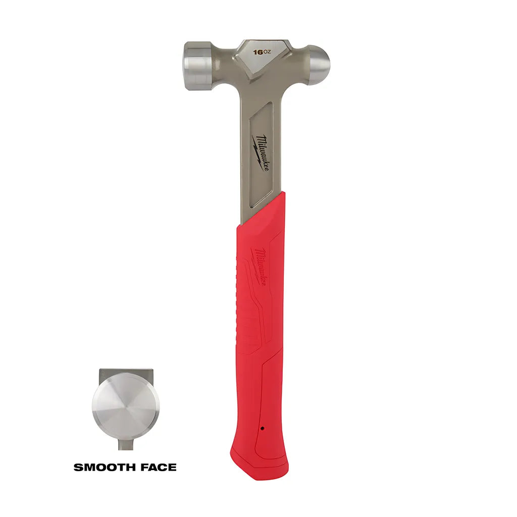 16Oz Steel Ball Peen Hammer-Milwaukee-48-22-9130-4906