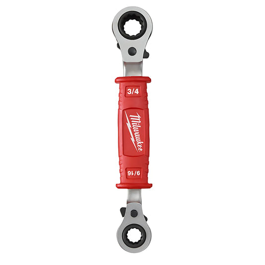 LinemanS 4-In-1 Insulated Ratcheting Box Wrench-Milwaukee-48-22-9212-8638