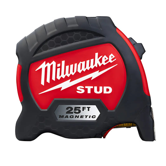 25Ft Magnetic Stud Tape Measure-Milwaukee-48-22-9725M-5366