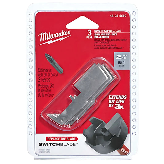 2-1/4 In. Switchblade Replacement Blades 3Pk-Milwaukee-48-25-5543-5192