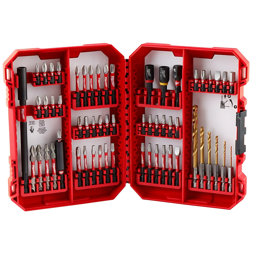 Shockwave Impact Duty Drill & Drive Set - 60Pc-Milwaukee-48-32-4097-11011