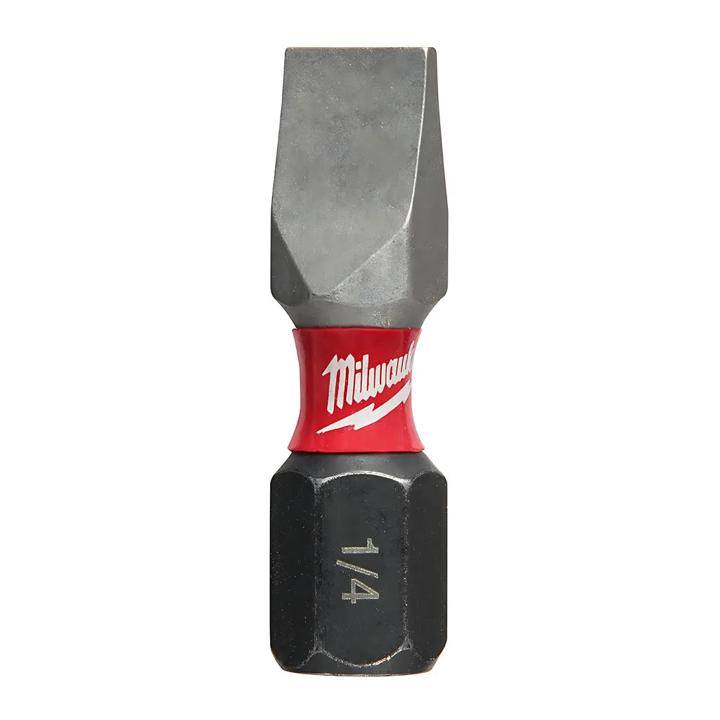 Shockwave Impact Slotted 1/4 In. Insert Bits 25Pk-Milwaukee-48-32-4118-11718