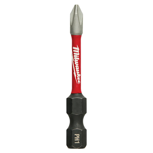 Shockwave 2 In. Impact Phillips #1 Power Bit 25Pk-Milwaukee-48-32-4160-11073