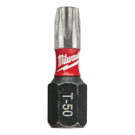 Shockwave 1 In. Impact Torx® T50 Insert Bits 25Pk-Milwaukee-48-32-4189-11037