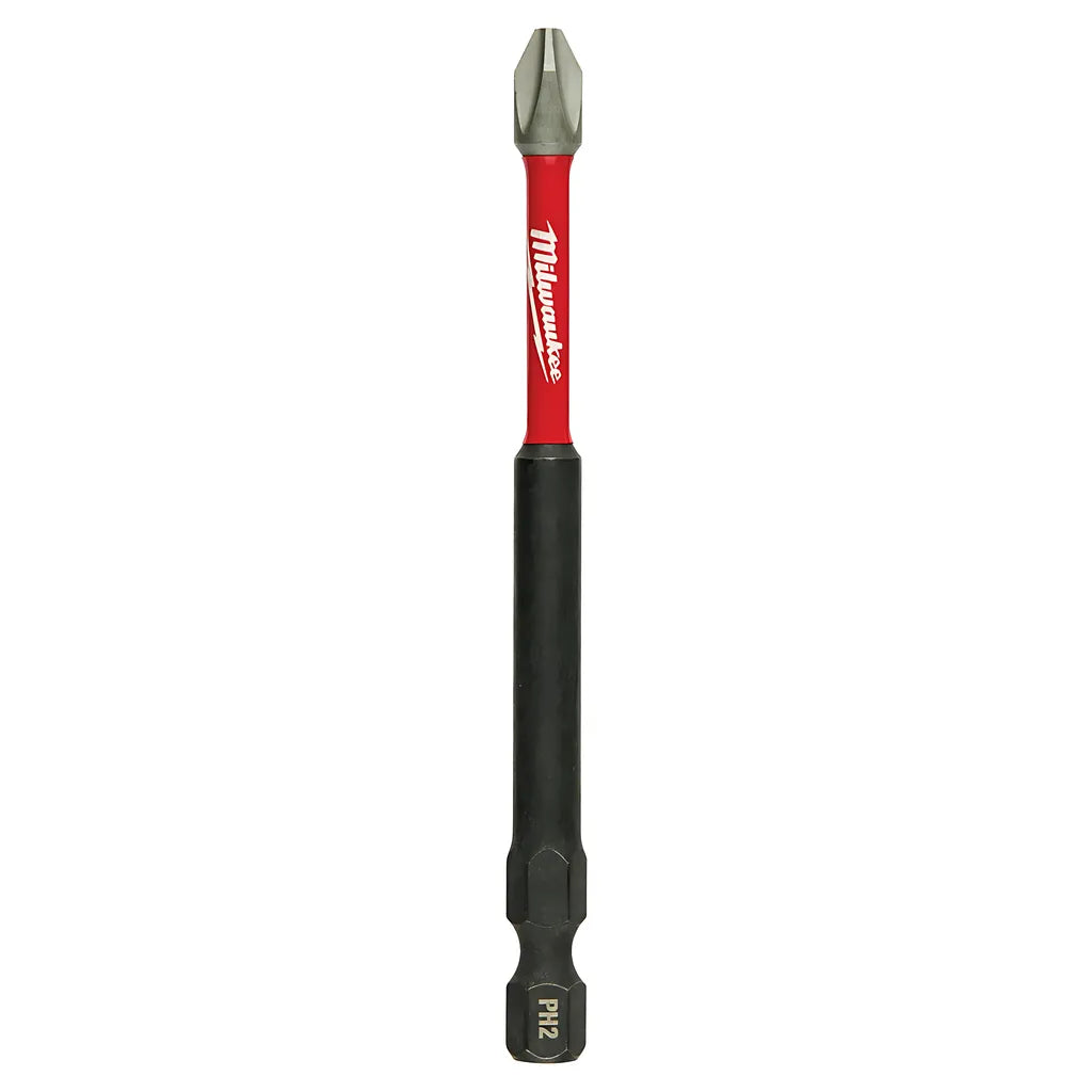 Shockwave 3-1/2 In. Impact Phillips #2 Power Bits 25Pk-Milwaukee-48-32-4191-11198