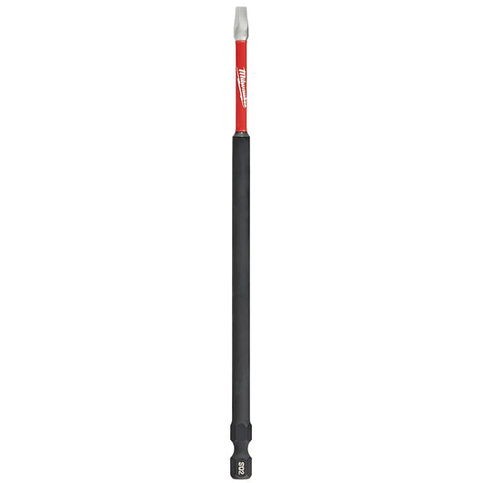 Shockwave 6 In. Impact Square Recess #2 Power Bits 10Pk-Milwaukee-48-32-4215-11250