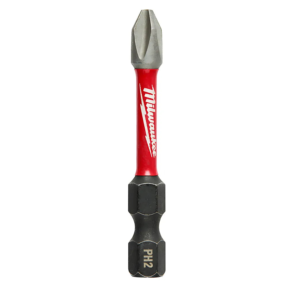 Shockwave 2 In. Impact Phillips #2 Power Bits 250Pk-Milwaukee-48-32-4262-11079