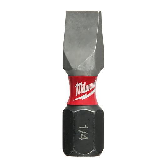 Shockwave 2-Piece Impact Slotted 1/4 In. Insert Bits-Milwaukee-48-32-4418-11172