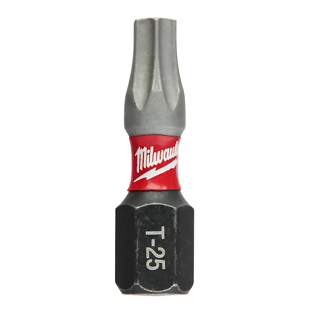 Shockwave 2-Piece Impact Torx® T25 Insert Bits (2 Pack)-Milwaukee-48-32-4436-11178