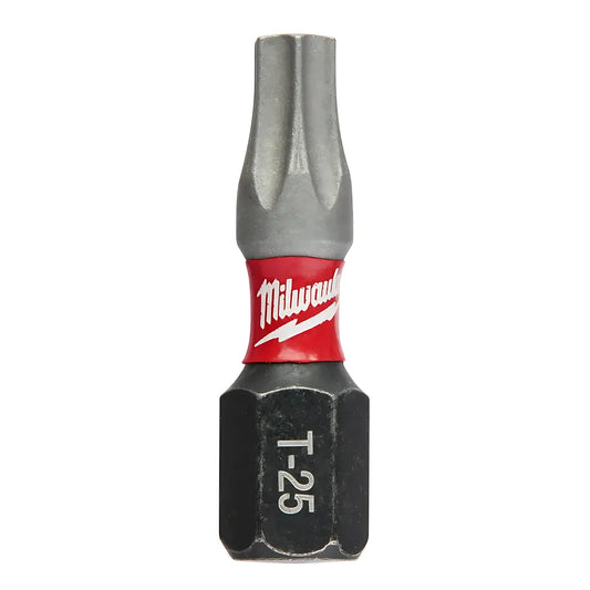 Shockwave 2-Piece Impact Torx® T25 Insert Bits (2 Pack)-Milwaukee-48-32-4436-11178