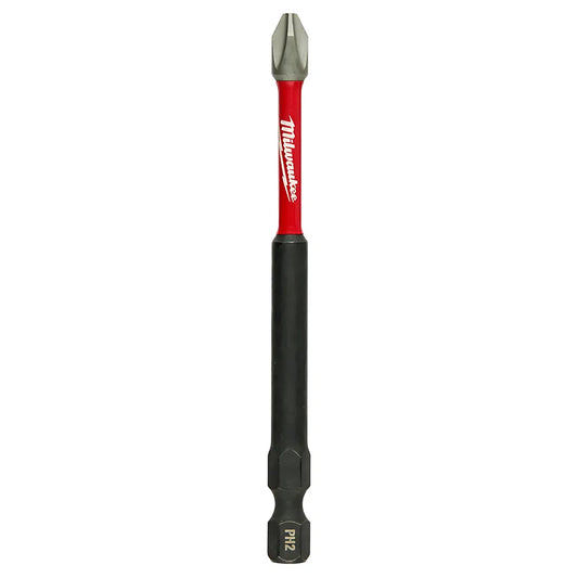 Shockwave 3-1/2 In. Impact Phillips #2 Power Bits 5Pk-Milwaukee-48-32-4564-11199