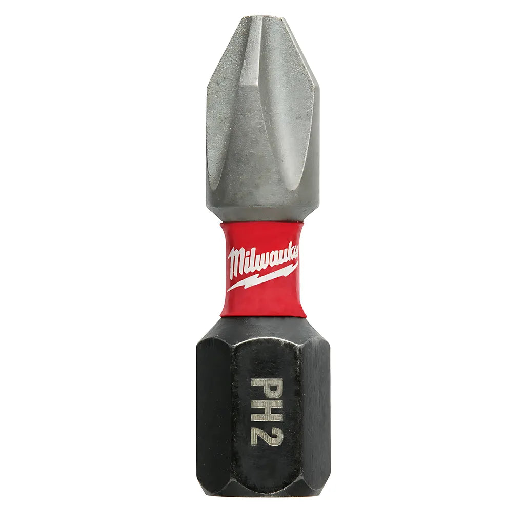 Shockwave Impact Phillips #2 Insert Bits (25-Piece Contractor Pack)-Milwaukee-48-32-4604-11707