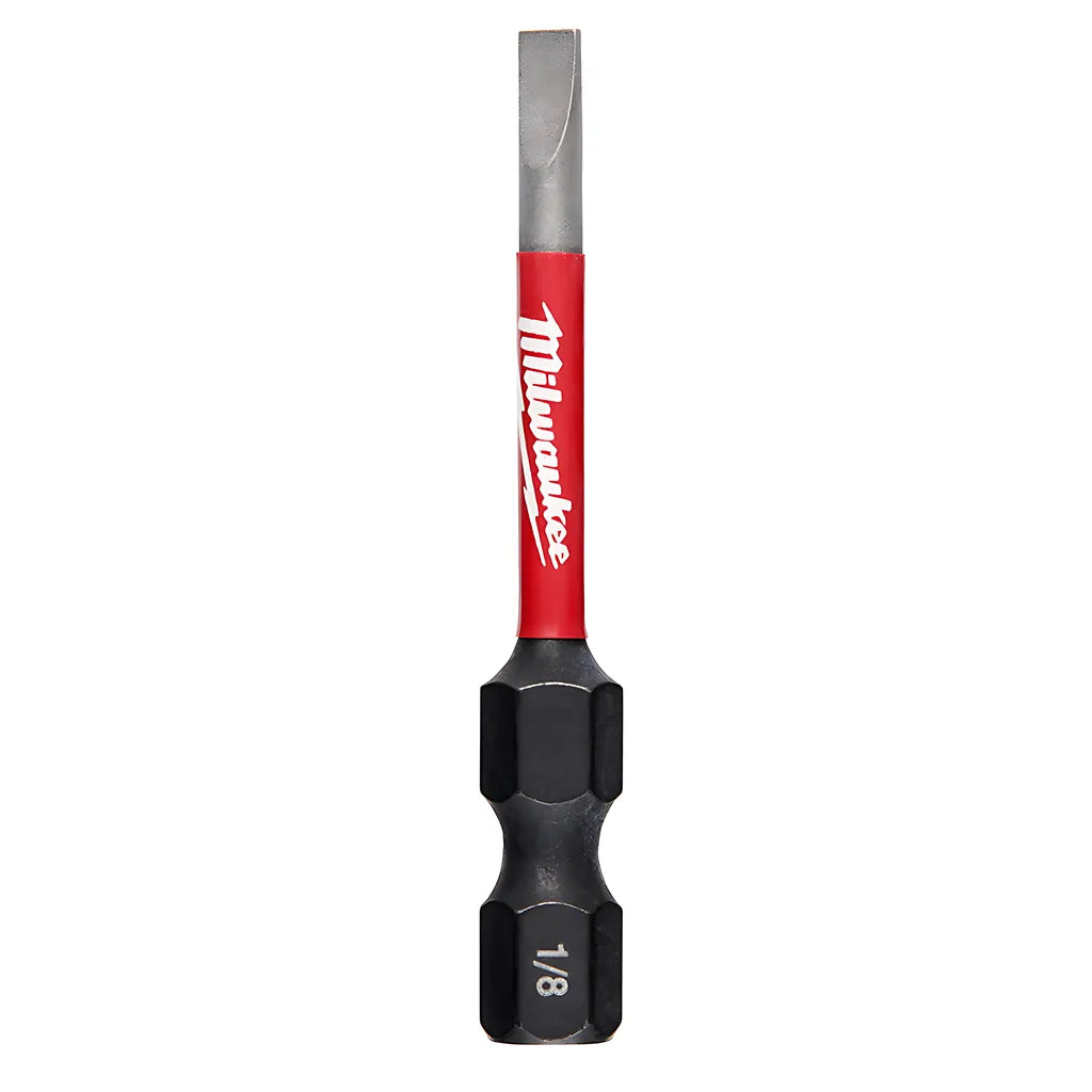 Shockwave 2 In. Impact Slotted 1/8 In. Power Bits-Bulk 25-Milwaukee-48-32-4756-11090