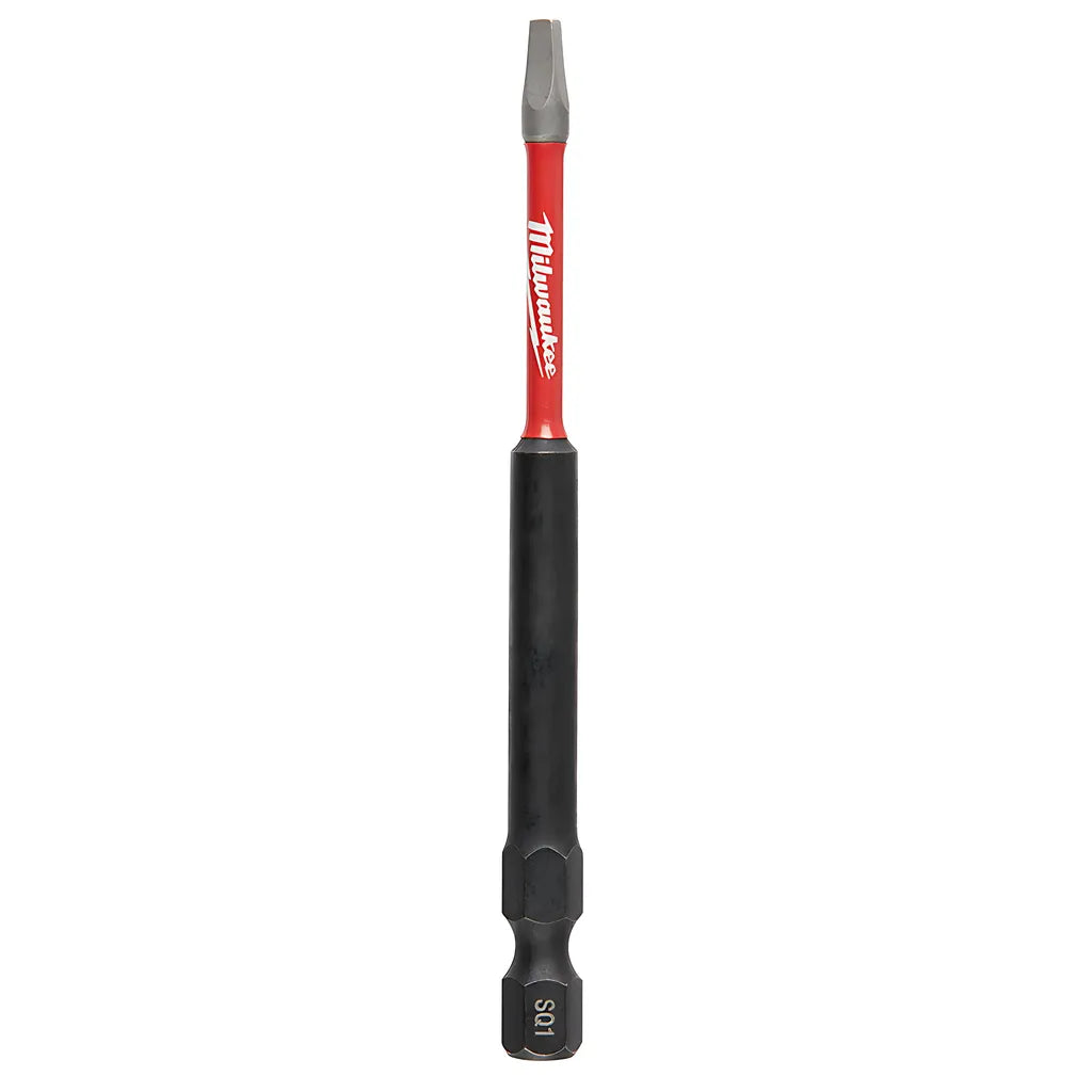 Shockwave 3-1/2 In. Impact Square Recess #1 Power Bits-Bulk 25-Milwaukee-48-32-4794-11206