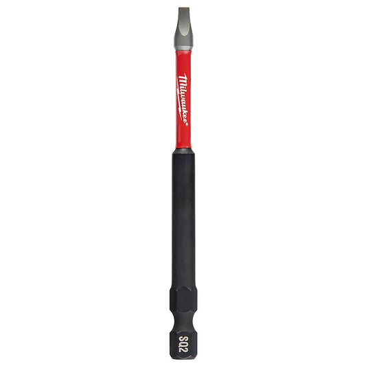 Shockwave 3-1/2 In. Impact Square Recess #2 Power Bits-Bulk 25-Milwaukee-48-32-4795-11209