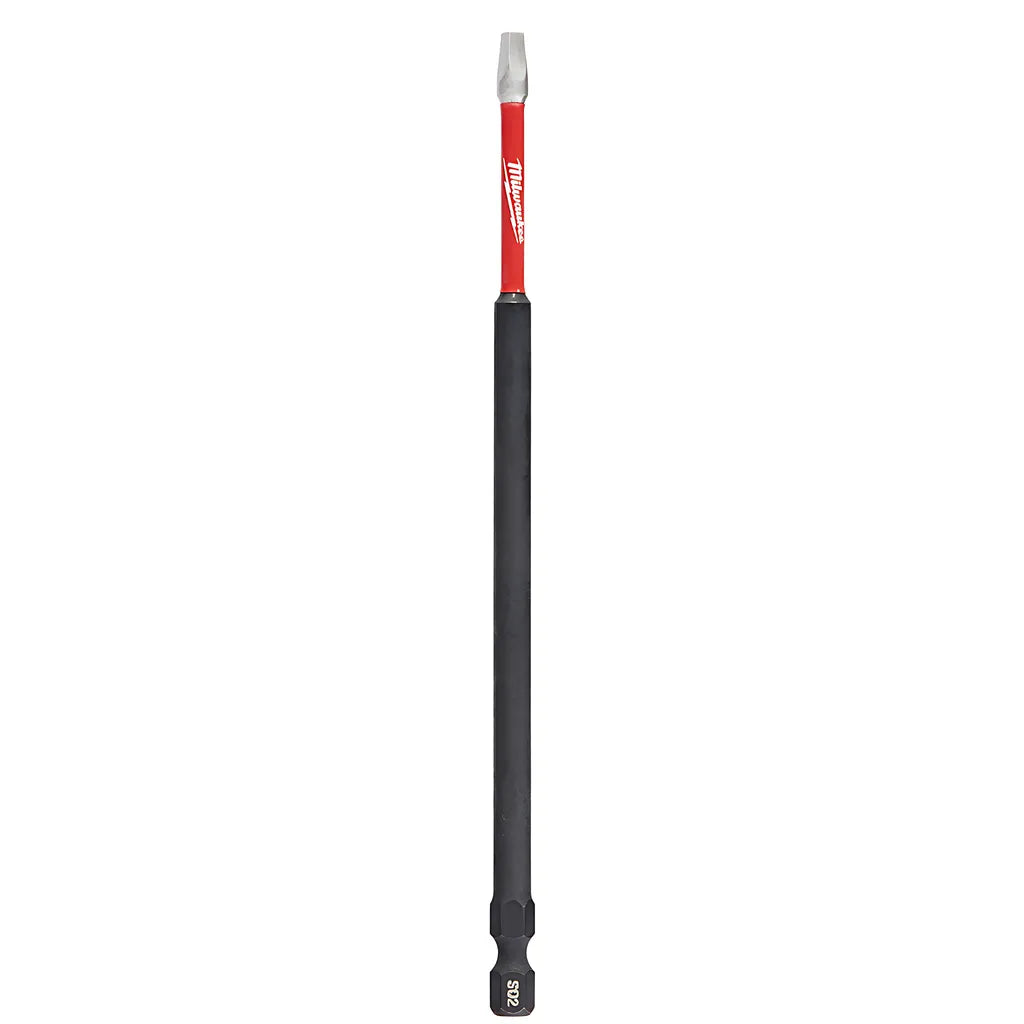 Shockwave 6 In. Impact Square Recess #2 Power Bit-Bulk 10-Milwaukee-48-32-4815-11249