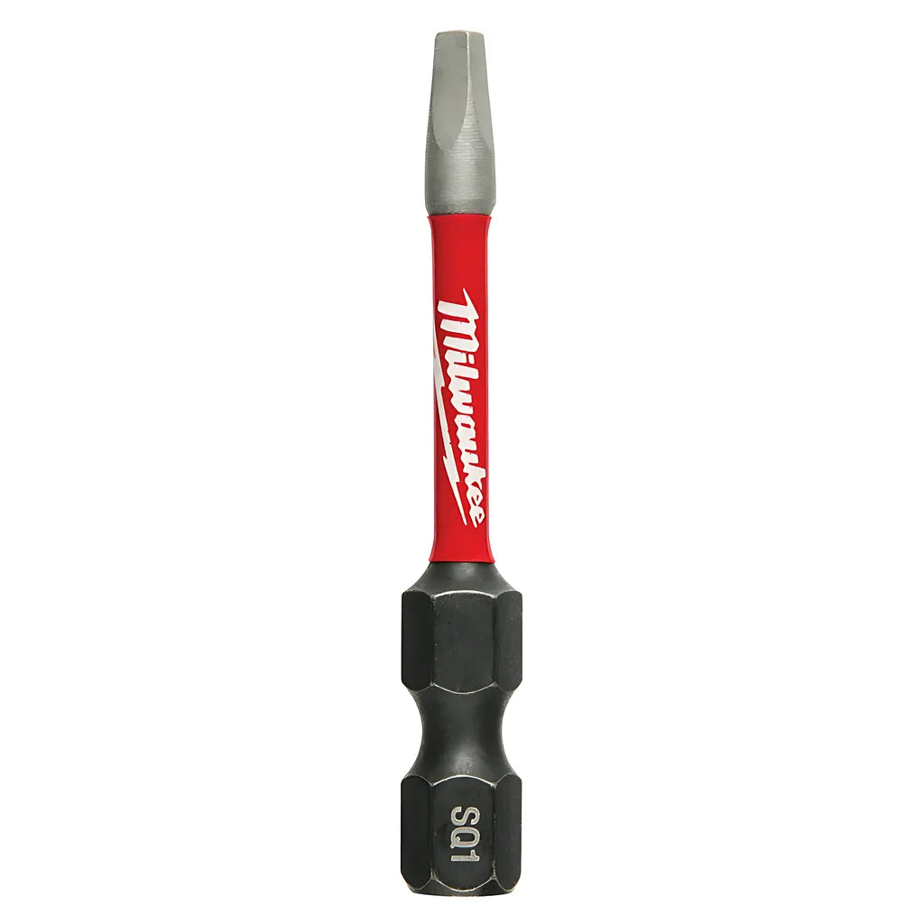 Shockwave 2" Sq1 Impact Bit 2Pk-Milwaukee-48-32-4971-11149