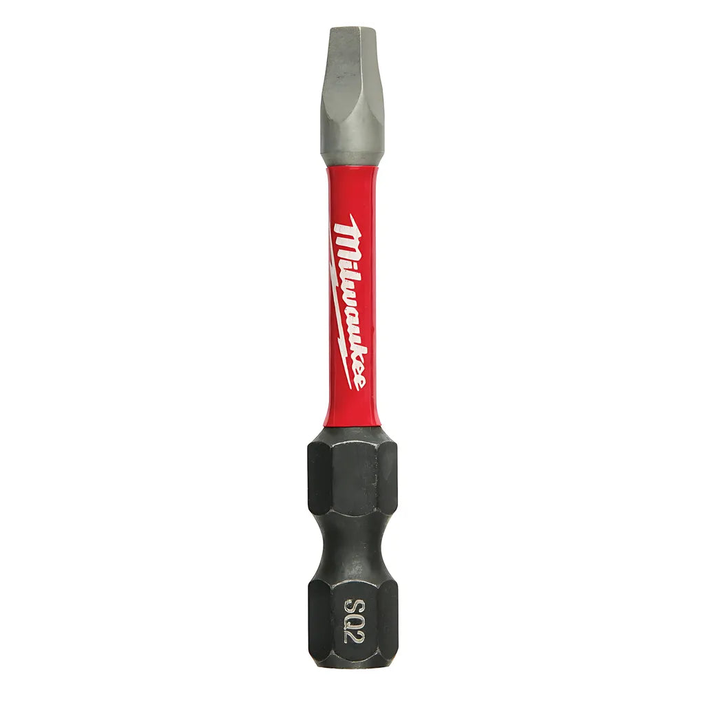 Shockwave 2" Sq2 Impact Bit 2Pk-Milwaukee-48-32-4972-11150