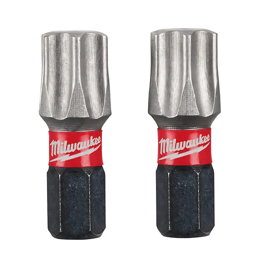 Shockwave 1 In.Torx® T50 Impact Bit (2 Pack)-Milwaukee-48-32-4989-11044