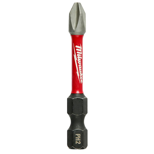 Shockwave 2 In. Impact Phillips #2 Power Bits (15-Piece Contractor Pack)-Milwaukee-48-32-5004-11077