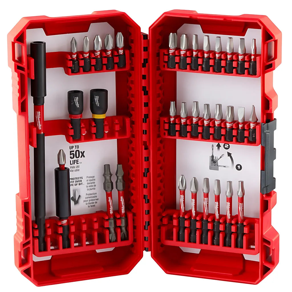 Shockwave Impact Duty Driver Bit Set - 34Pc-Milwaukee-48-32-5101-11017