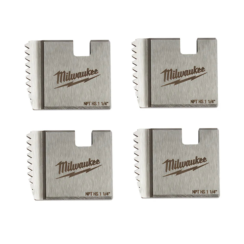 1-1/4" High Speed Npt Portable Pipe Threading Dies-Milwaukee-48-36-1110-4317