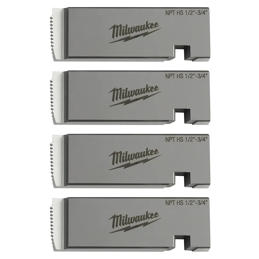 Milwaukee® 1/2"-3/4" High Speed Npt Universal Pipe Threading Dies-Milwaukee-48-36-1203-10089