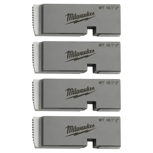 Milwaukee® 1"-2" High Speed Npt Universal Pipe Threading Dies-Milwaukee-48-36-1204-10087