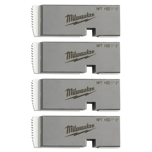 Milwaukee® 1"-2" High Speed For Stainless Npt Universal Pipe Threading Dies-Milwaukee-48-36-1206-10085