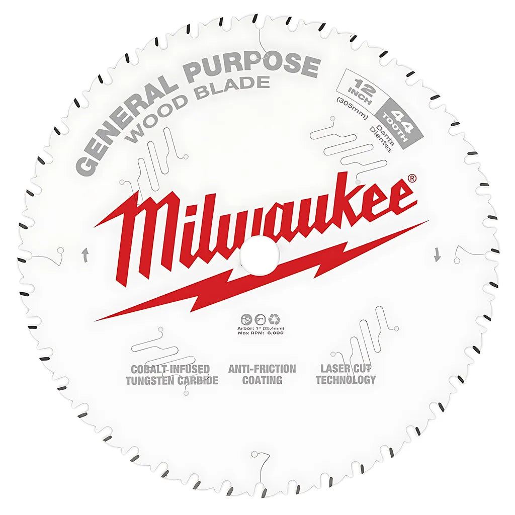 12 In. 44T General Purpose Circular Saw Blade-Milwaukee-48-40-1220-4420